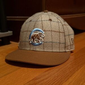 Rare Chicago Cubs Fitted Hat 7 1/4
